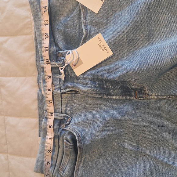 NWT Good American Good Waist Palazzo Jeans - Picture 3 of 6
